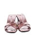 by FAR 100% Leather Burgundy Sandals Size EU 41 - photo 2