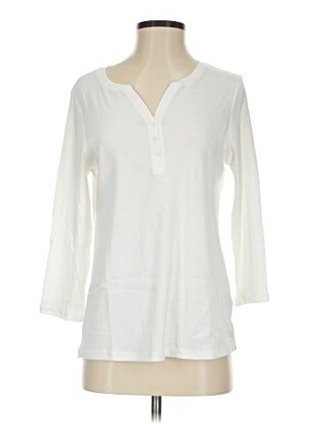 Style&Co 3/4 Sleeve T-Shirt (view 1)