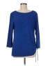 Lark Lane Blue 3/4 Sleeve Top Size M - photo 1