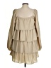 WeWoreWhat 100% Polyester Tan Casual Dress Size S - photo 2