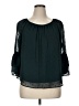 A. Byer 100% Polyester Teal 3/4 Sleeve Blouse Size XL - photo 1