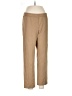 J.Jill Solid Tan Casual Pants Size Med Petite - photo 1
