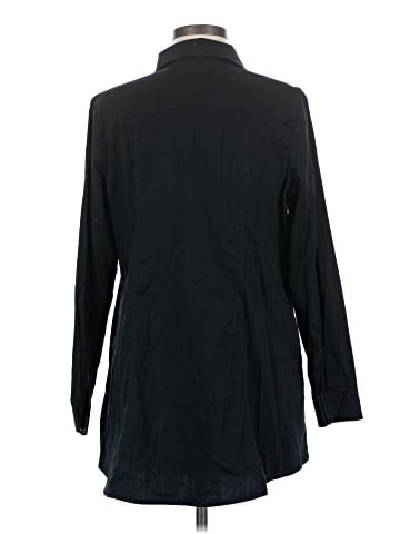 Soft Surroundings 3/4 Sleeve Button-Down Shirt (view 2)