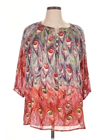 Chelsea & Theodore Short Sleeve Blouse (view 1)