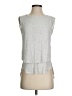 HEATHER Silver Gray Sleeveless T-Shirt Size P (estimated, petite) - photo 1