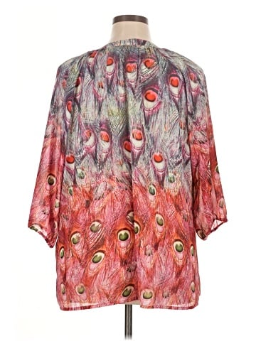 Chelsea & Theodore Short Sleeve Blouse (view 2)