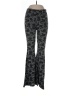 Blush Paisley Black Casual Pants Size L (estimated) - photo 1