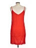 Splendid Red Casual Dress Size L - photo 2