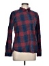 Fox 100% Cotton Plaid Burgundy Long Sleeve Button-Down Shirt Size L - photo 1