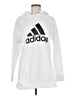 Adidas White Pullover Hoodie Size M - photo 1