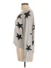 Olivaceous 100% Acrylic Stars Silver Pullover Sweater Size L - photo 5