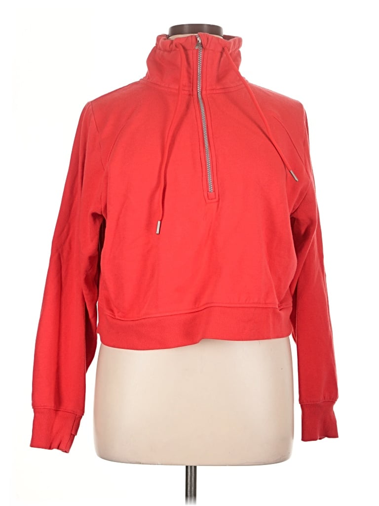 Pre-owned All In Motion Sweatshirt In Red