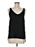 H&M 100% Polyester Black Sleeveless Top Size 8 - photo 1