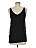 H&M 100% Polyester Black Sleeveless Top Size 8 - photo 2