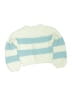 Unbranded Stripes Blue Pullover Sweater Size 8 - photo 2