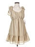 Blush 100% Polyester Tan Casual Dress Size S - photo 1