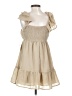 Blush 100% Polyester Tan Casual Dress Size S - photo 2