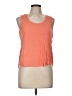 E&M Collection Orange Sleeveless Top Size M - photo 1