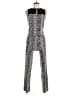 Tart Houndstooth Silver Jumpsuit Size M - photo 1