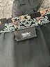 Mossimo 100% Polyester Paisley Black Casual Dress Size S - photo 6