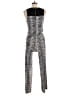 Tart Houndstooth Silver Jumpsuit Size M - photo 2