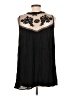 Hayden 100% Rayon Black Sleeveless Blouse Size L - photo 2