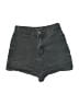 PrettyLittleThing Gray Denim Shorts Size 2 - photo 1