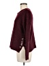 It's Our Time Burgundy Pullover Sweater Size M - photo 5