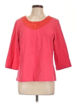 Susan Graver 3/4 Sleeve Top