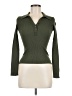 Stitch + Feather Green Long Sleeve Top Size M - photo 1