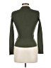 Stitch + Feather Green Long Sleeve Top Size M - photo 2