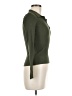 Stitch + Feather Green Long Sleeve Top Size M - photo 4