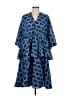 Rhode Blue Casual Dress Size L - photo 1