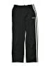 Adidas 100% Polyester Black Track Pants Size 18 - 20 - photo 1