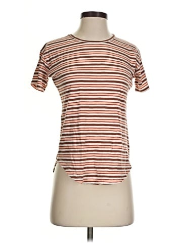 Madewell Whisper Cotton Crewneck Tee in Cordoba Stripe (view 1)