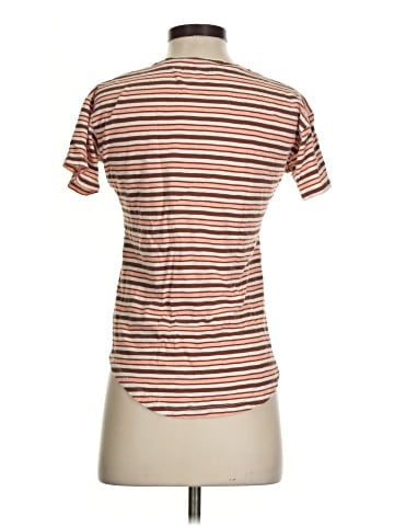 Madewell Whisper Cotton Crewneck Tee in Cordoba Stripe (view 2)