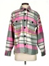 Free Assembly Plaid Pink Jacket Size S - photo 1