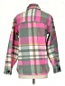 Free Assembly Plaid Pink Jacket Size S - photo 2