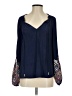 Ramy Brook 100% Polyester Blue Long Sleeve Blouse Size S - photo 1