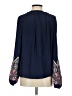 Ramy Brook 100% Polyester Blue Long Sleeve Blouse Size S - photo 2