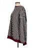 UEU Stripes Burgundy Pullover Sweater Size L - photo 5