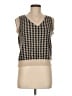 Unbranded Houndstooth Tan Sweater Vest Size M - photo 1