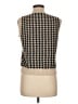 Unbranded Houndstooth Tan Sweater Vest Size M - photo 2