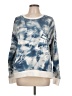 Lildy Tie-dye Blue Sweatshirt Size L - photo 1