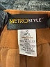 Metrostyle 100% Polyester Brown Coat Size 16 - photo 6