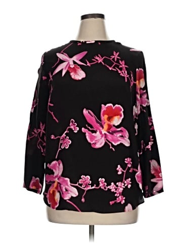 Louis Féraud 3/4 Sleeve Blouse (view 1)