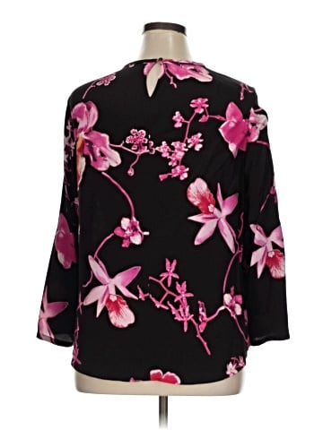 Louis Féraud 3/4 Sleeve Blouse (view 2)