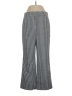 J.Crew 100% Polyester Houndstooth Gray Casual Pants Size 2 - photo 1