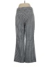 J.Crew 100% Polyester Houndstooth Gray Casual Pants Size 2 - photo 2