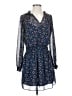 Socialite 100% Polyester Blue Casual Dress Size XS - photo 1